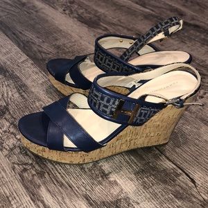Tommy Hilfiger wedges size 10